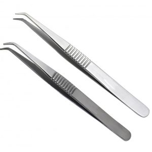 Vessel Cannulation Forceps 4″