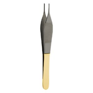 Adson Tissue Forceps (Gold & Black Coated)